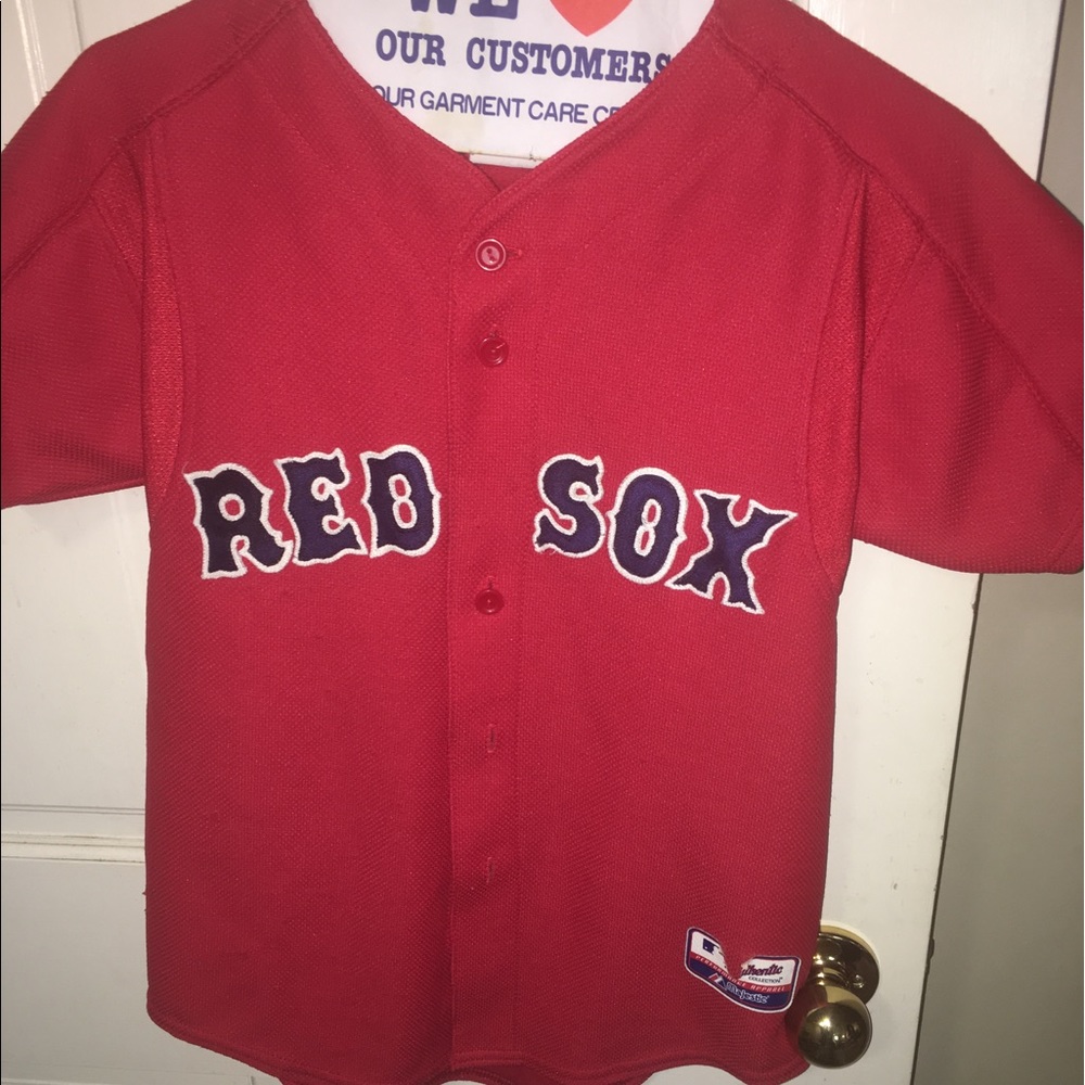 Boys Red Sox Button Up