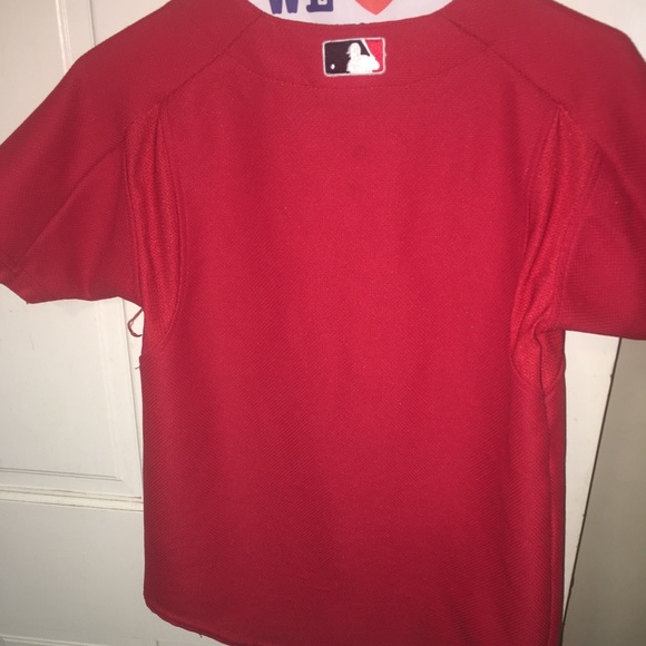 Boys Red Sox Button Up - Picture 4 of 5