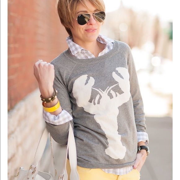 J. Crew Tops - J. Crew gray checked blouse - a closet staple!