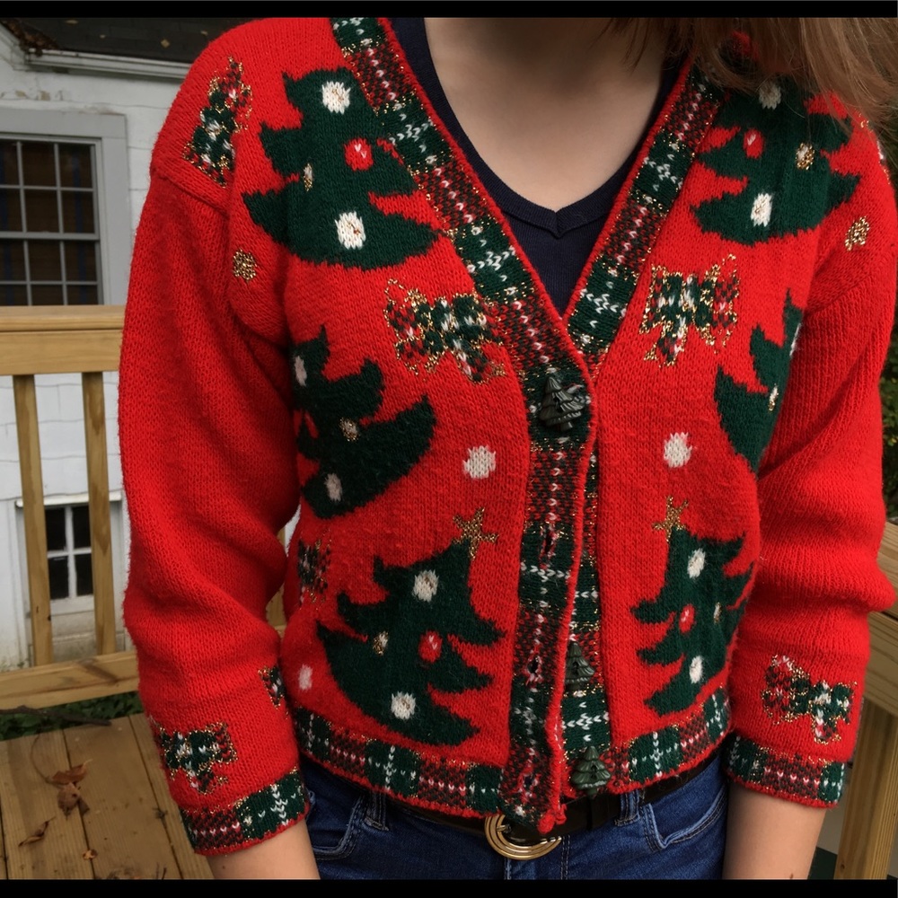 Vintage Kids Christmas Sweater