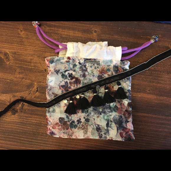 Chan Luu Multi Way Tassel Wrap - Picture 2 of 2