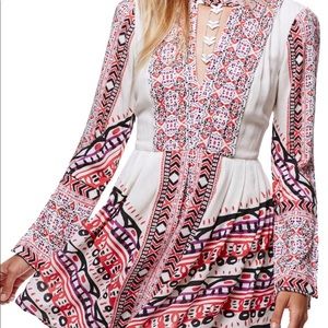 Free people Tegan Minidress Size 8!
