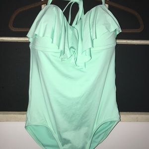 Merona one piece bathing suit