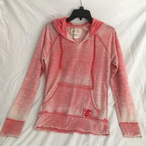 BILLABONG Faded Coral Hoodie EUC