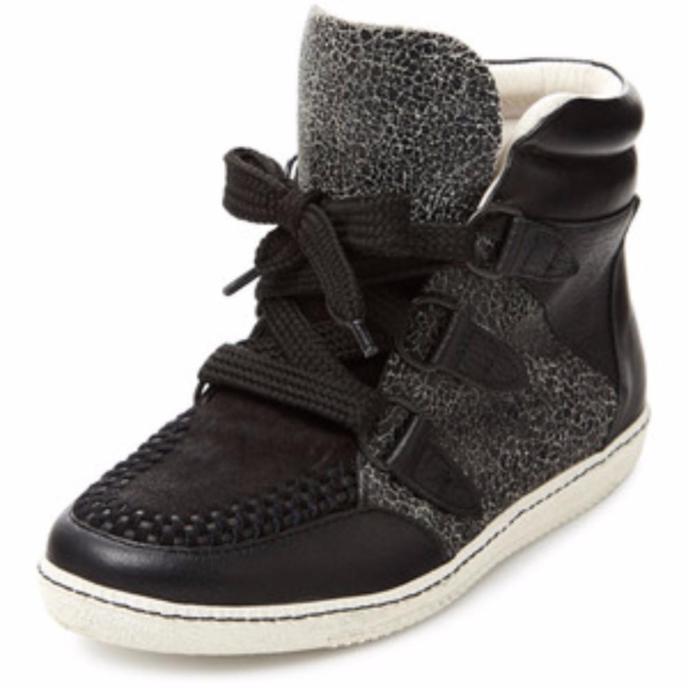 Sandro Amandine Thick Lace High Top