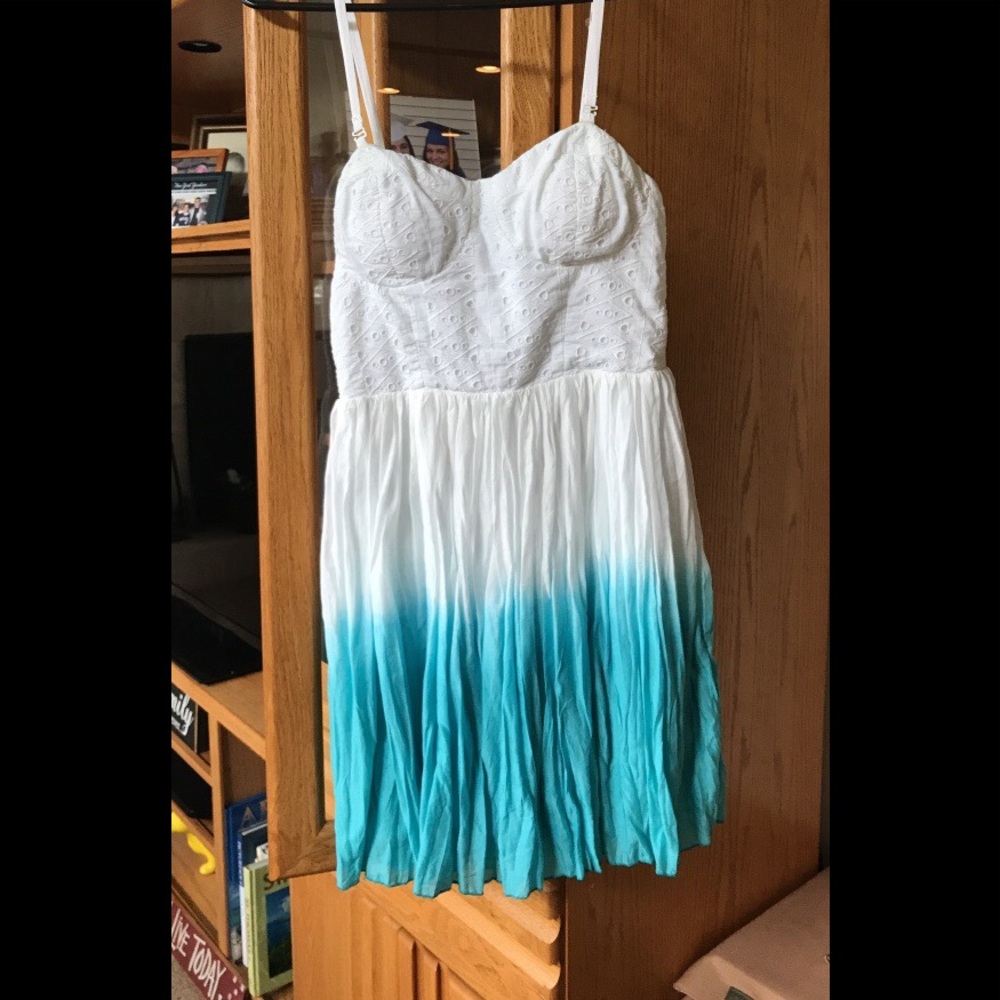 Dip-dyed sun dress