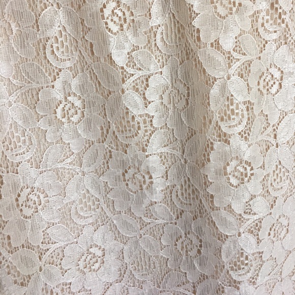 Arden B floral lace print cream colored dress - Picture 2 of 4