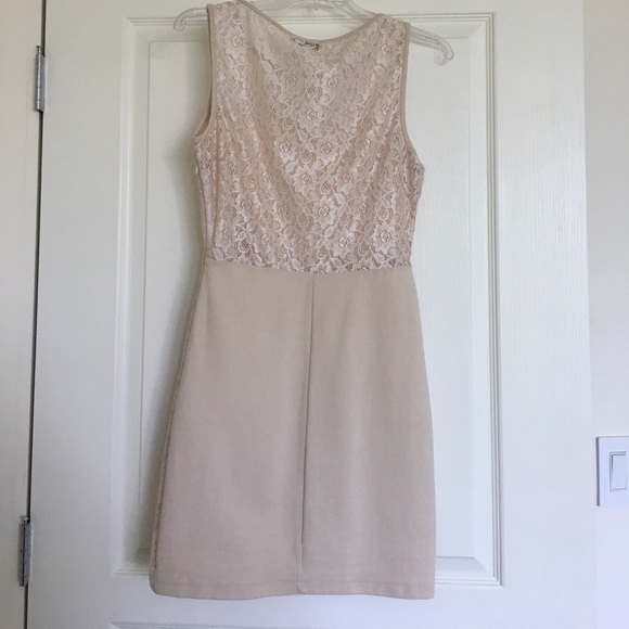 Arden B floral lace print cream colored dress - Picture 4 of 4