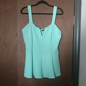 NEVER WORN Joyce Leslie Peplum Top