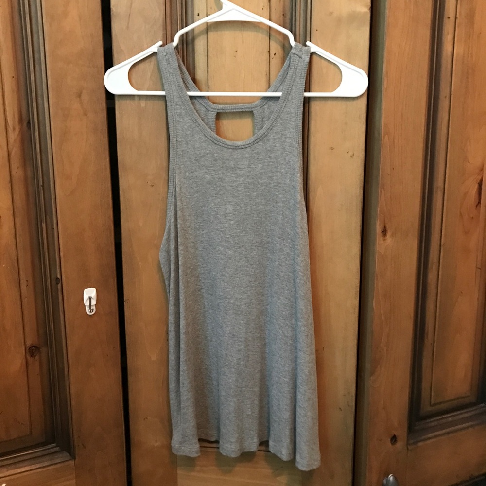 GRAY KEYHOLE TANK