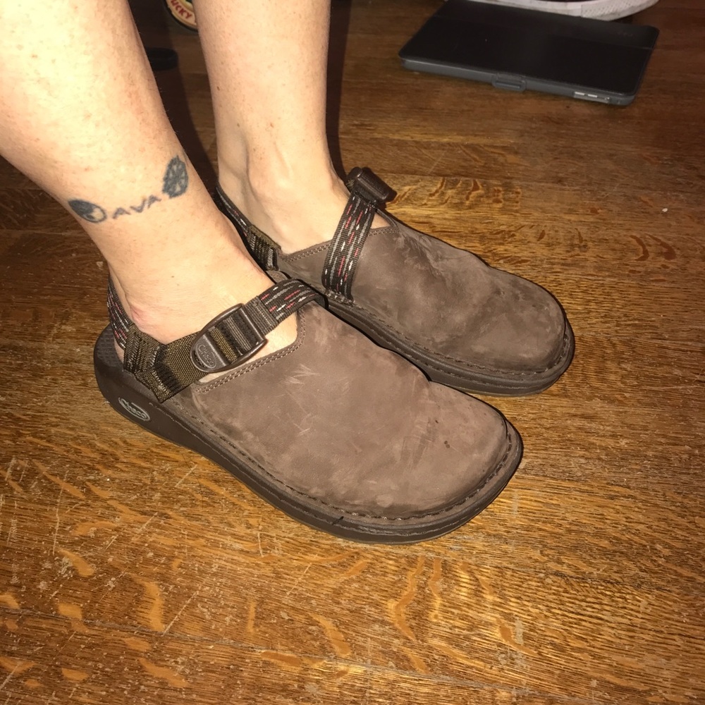 Women's Suede Chaco Mule