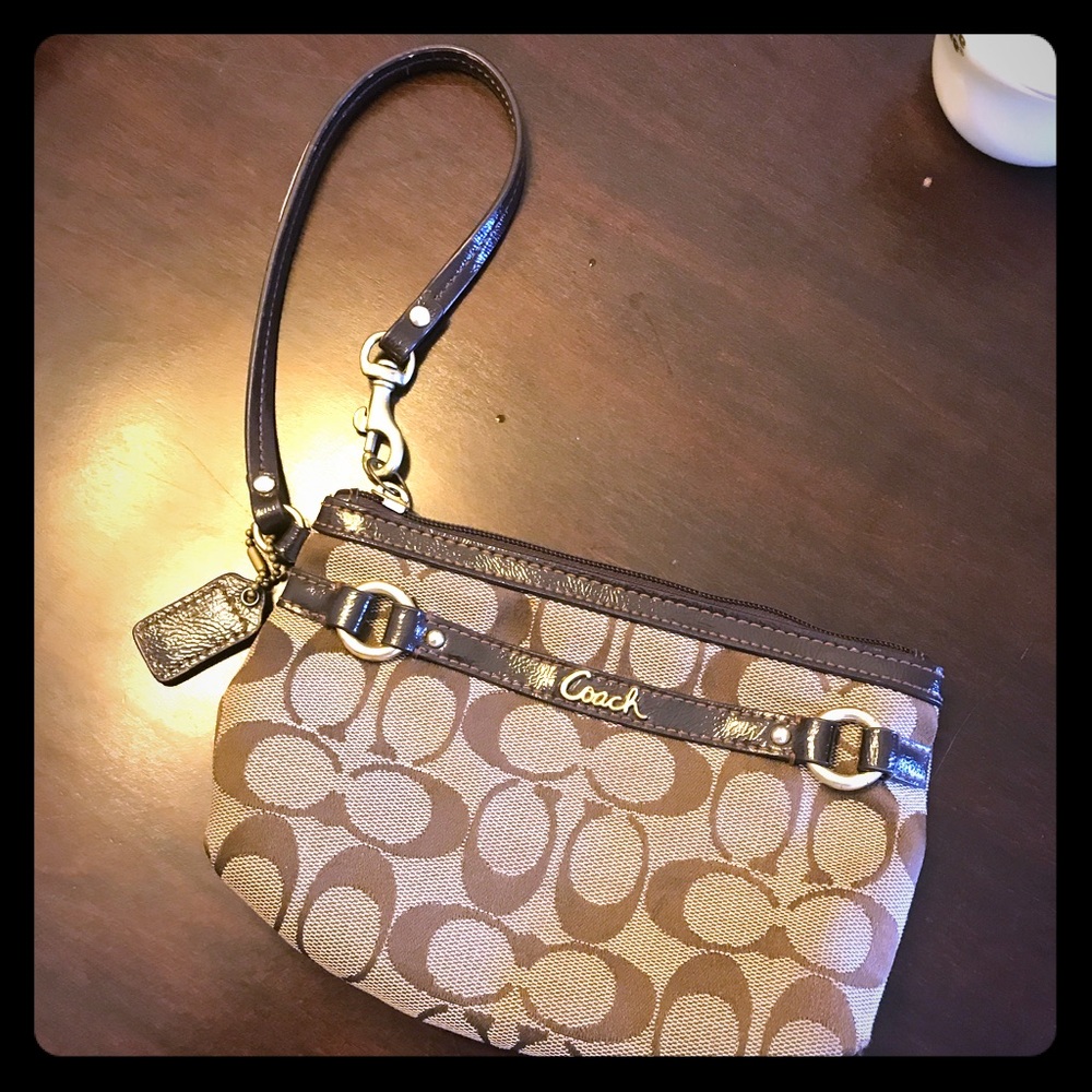 Coach wristlet