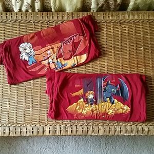 Teeturtle Hobbit Cross-over T-shirt Bundle