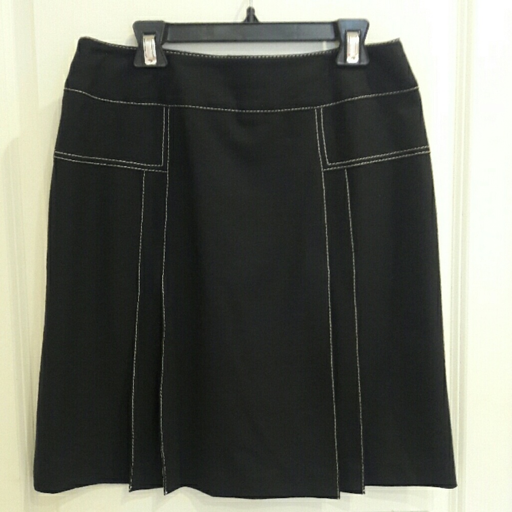 Bianca Nygård petite black A line skirt sz 10