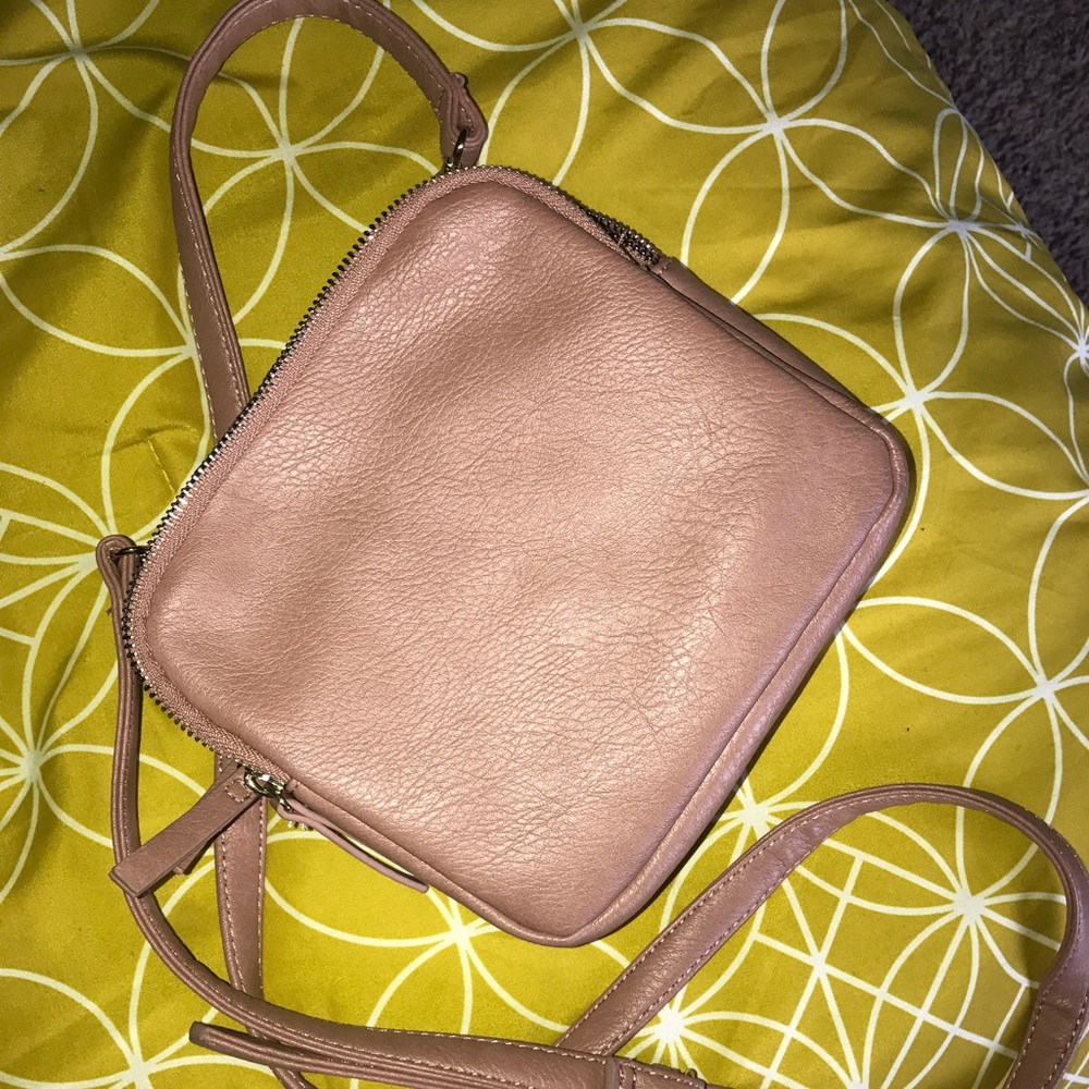Rose Pink Crossbody Handbag