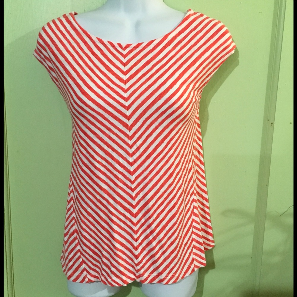 UK STYLE FRENCH CONNECTION - Pink & White Top