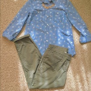 Gap Broken-In Straight Khakis