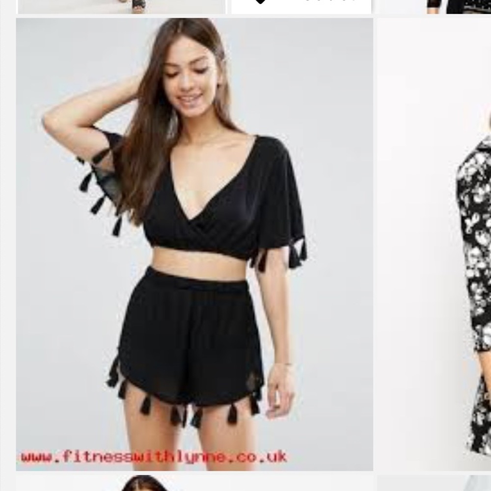 Asos black co ord - Picture 2 of 2