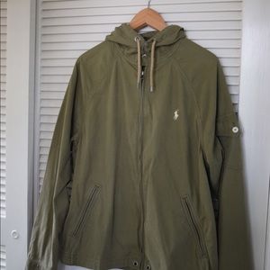 Polo by Ralph Lauren Olive Windbreaker - NEW