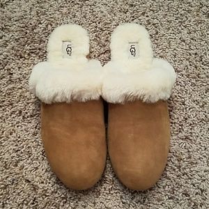 UGG Womens Elanor chestnut slippers
