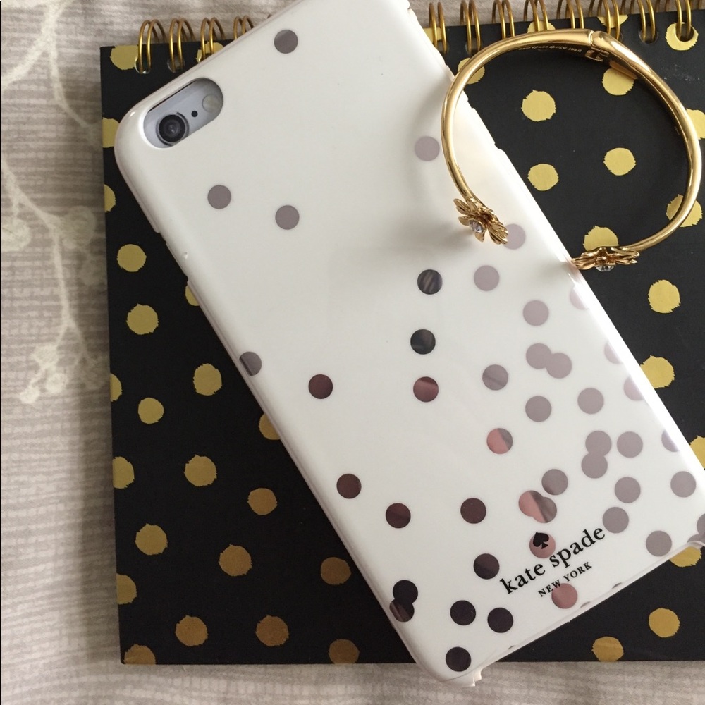 Kate Spade Iphone 6plus dotted case ♠️