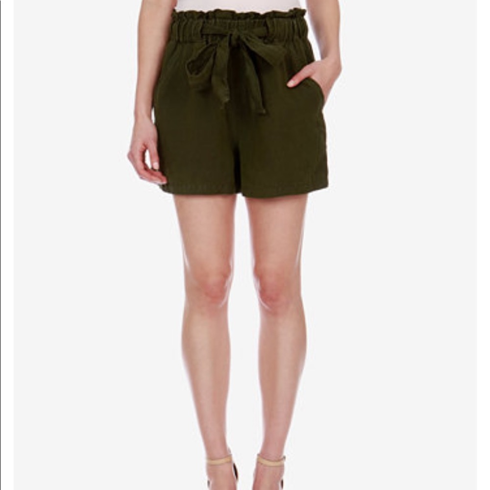 Lucky Brand tie front shorts