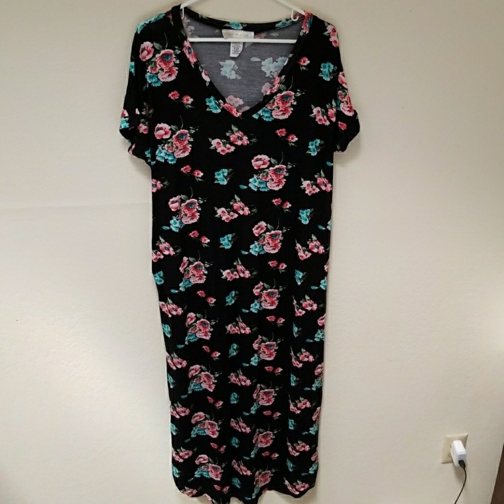 Love Kuza floral maxi