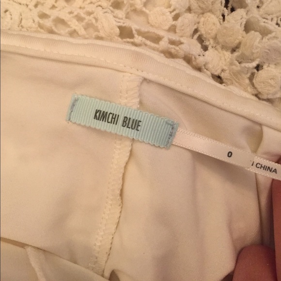 KIMCHI BLUE (Urban Outfitters) white shorts - Picture 5 of 5