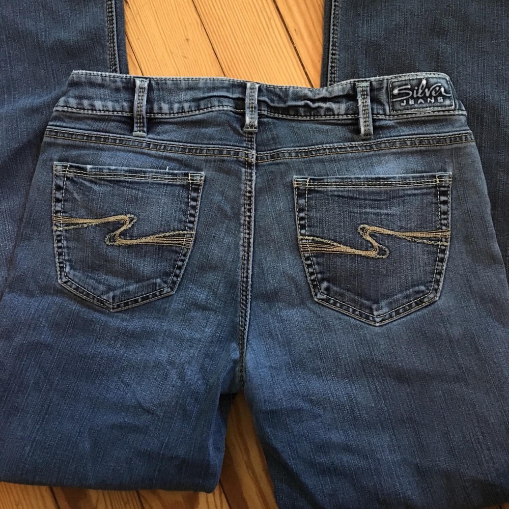 Silver Aiko Bootcut Jeans