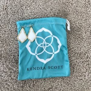 White Small Danielle Earring