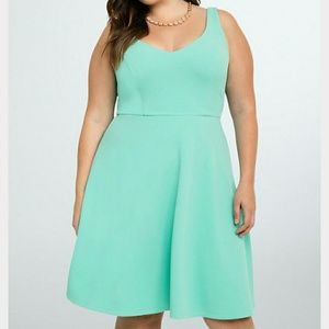 NEVER WORN Torrid Mint Skater Dress size 2 (18/20)