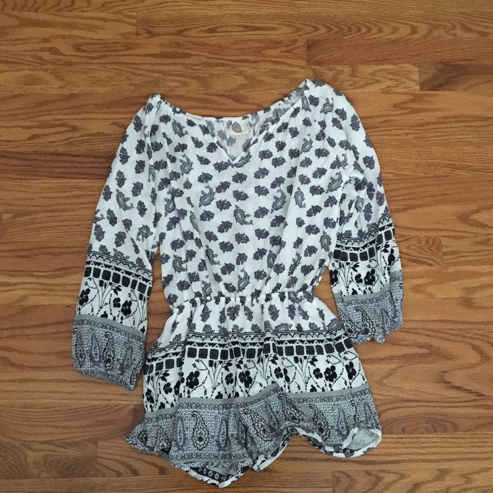 Anthropologie pattern romper