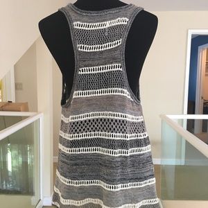 Free people crochet tank top size M