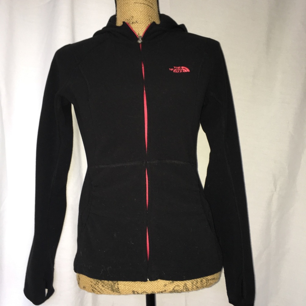 North Face zip up hoodie
