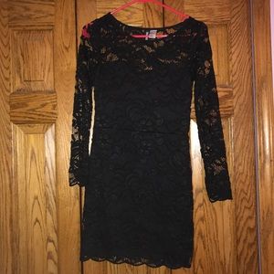 Black Lace Dress from H&M