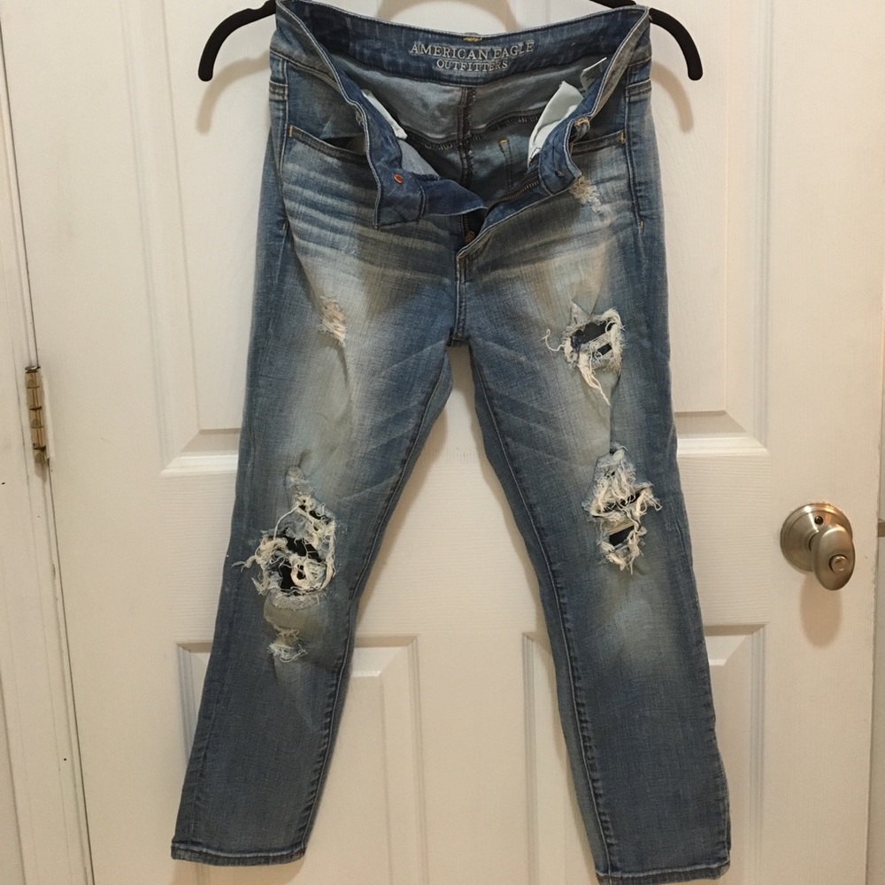 AE ripped jeans