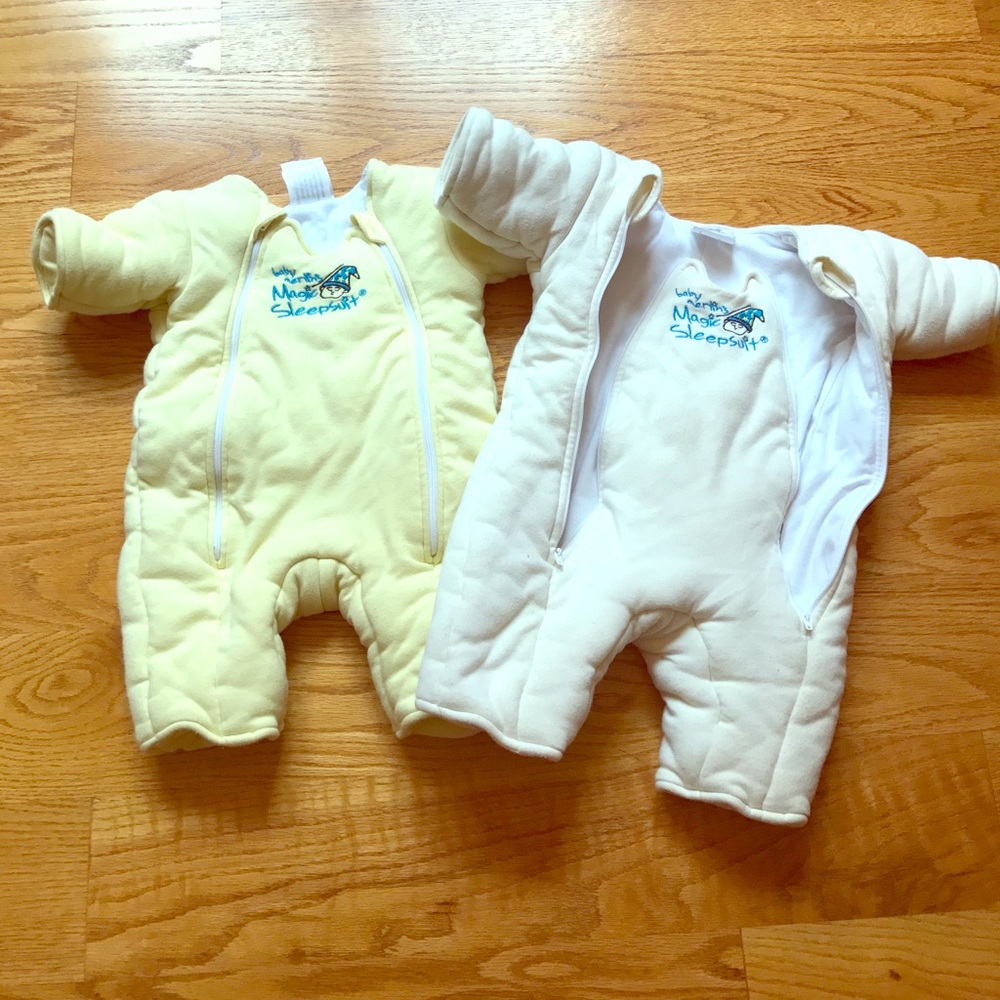 2 Magic Sleep Suits 6-12 months
