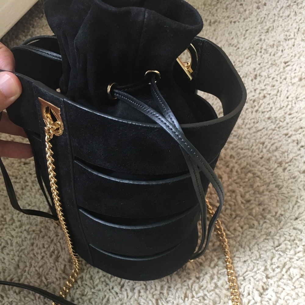 Salvatore ferragamo bucket bag