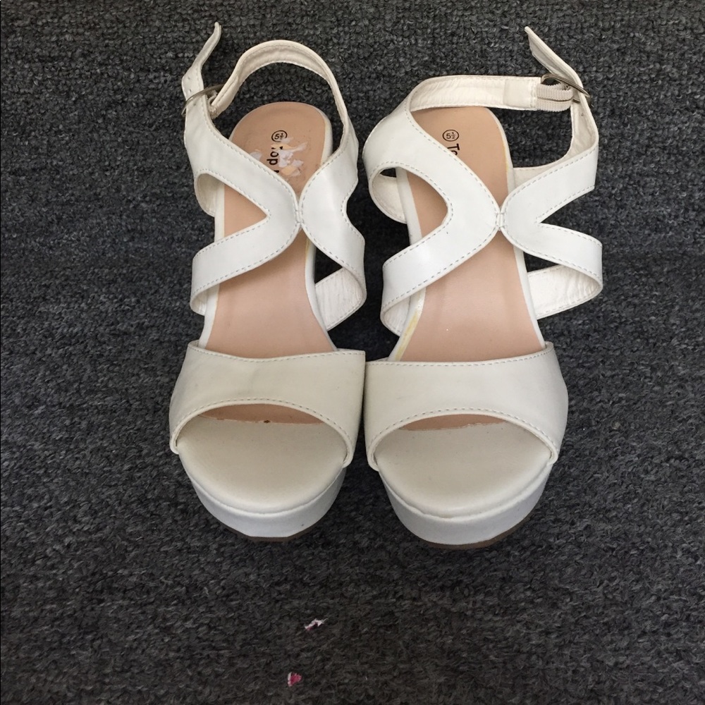 White wedges