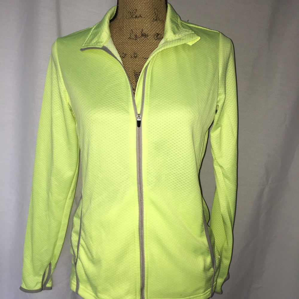 Neon matching workout jackets