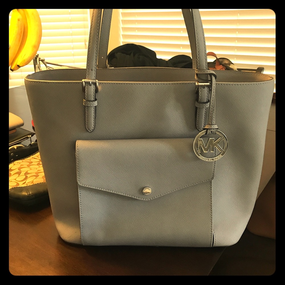 Michael Kors Silver Purse