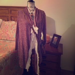 📢last price 📢Maroon cardigan