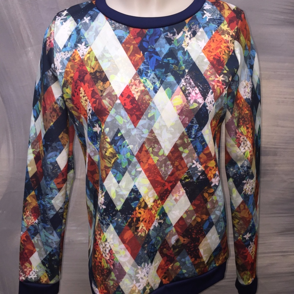Multicolored Floral Sweater CYBER SALE