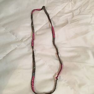 Can be necklace or bracelet