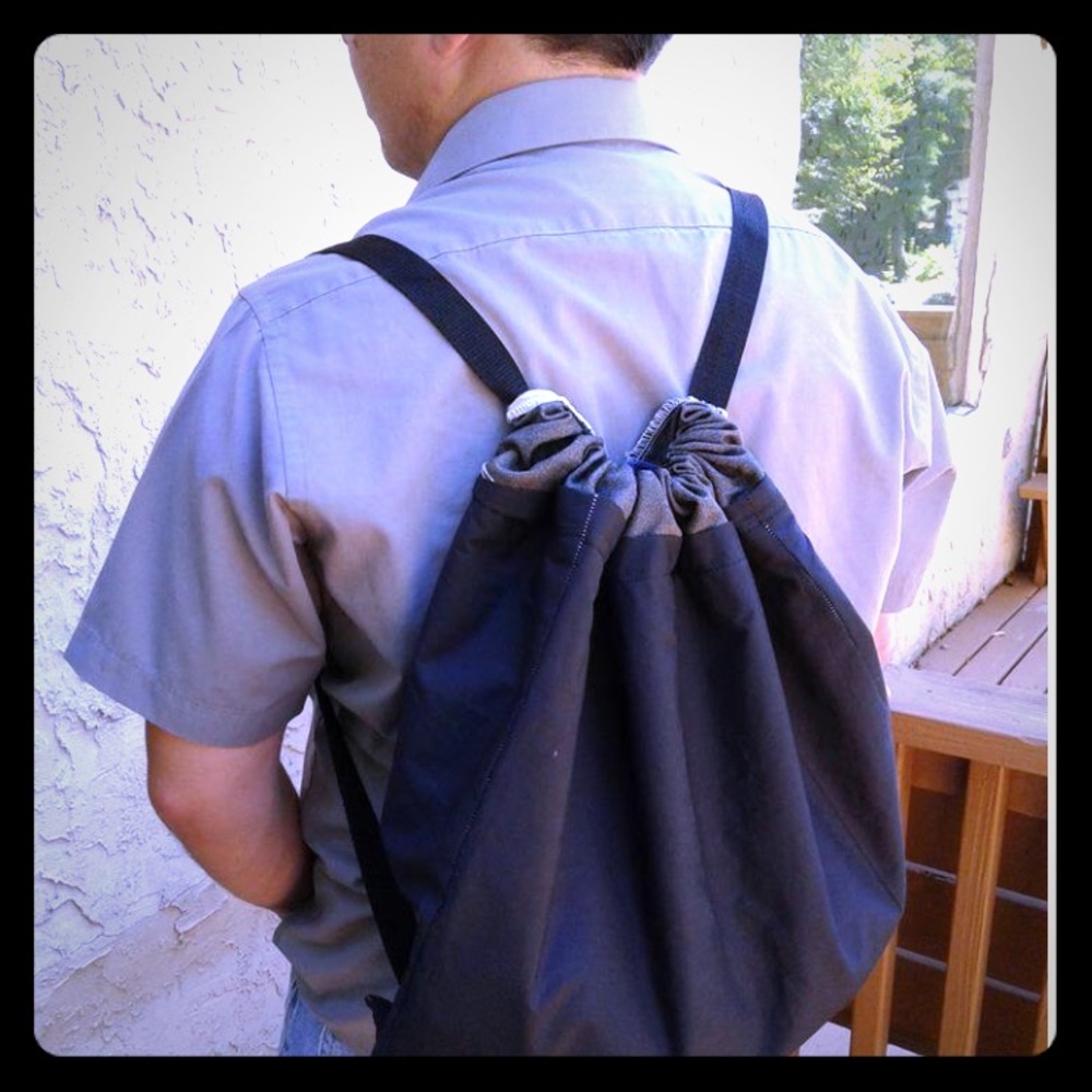 Drawstring backpack