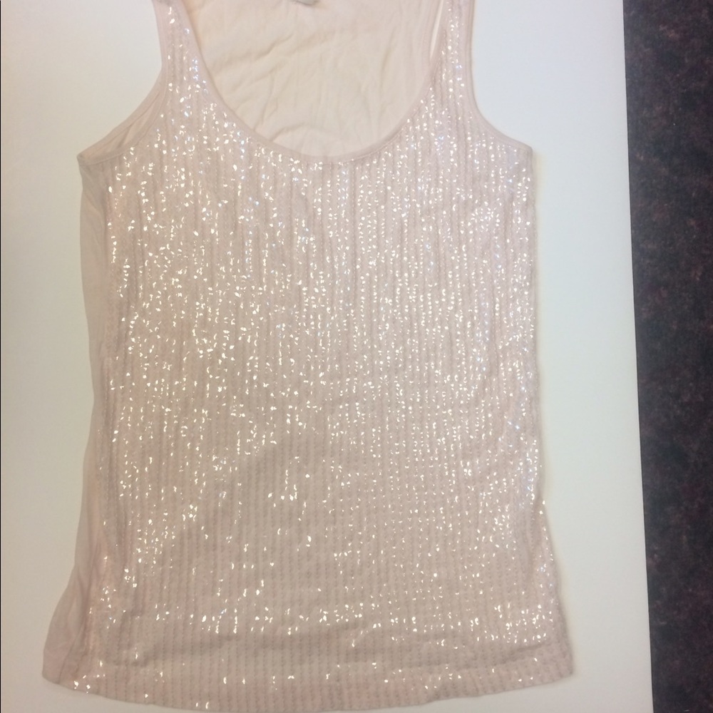 J Crew sequin tank size small