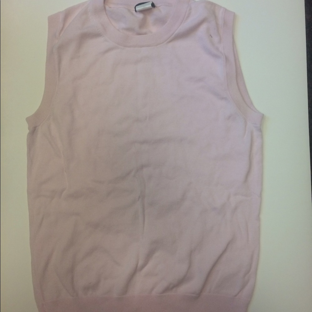 J Crew Crewneck pink sweater size small