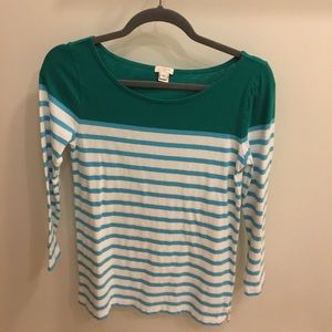 Striped J. Crew Tee