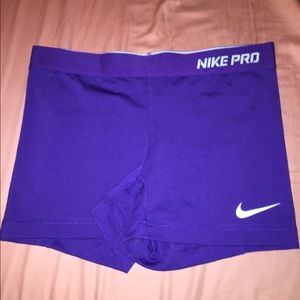 Purple Nike pros