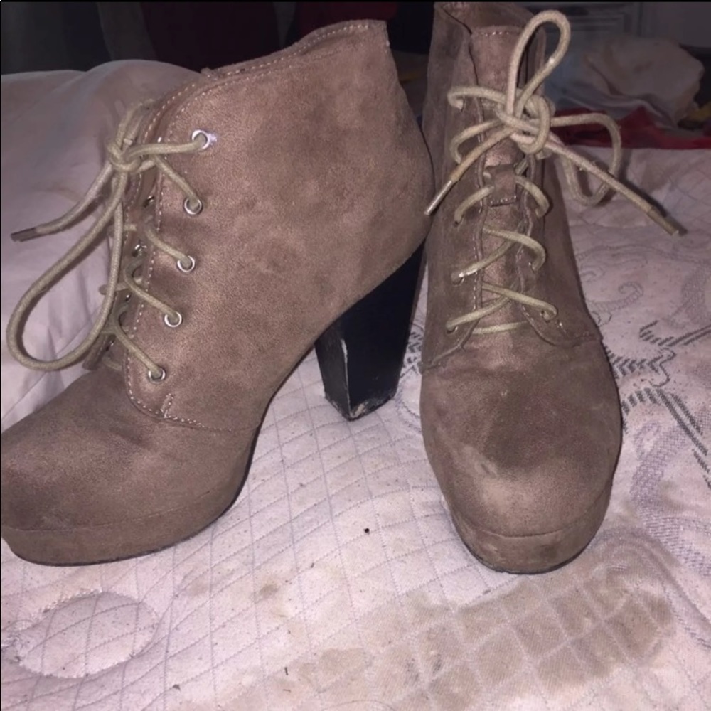 heel boots from forever 21